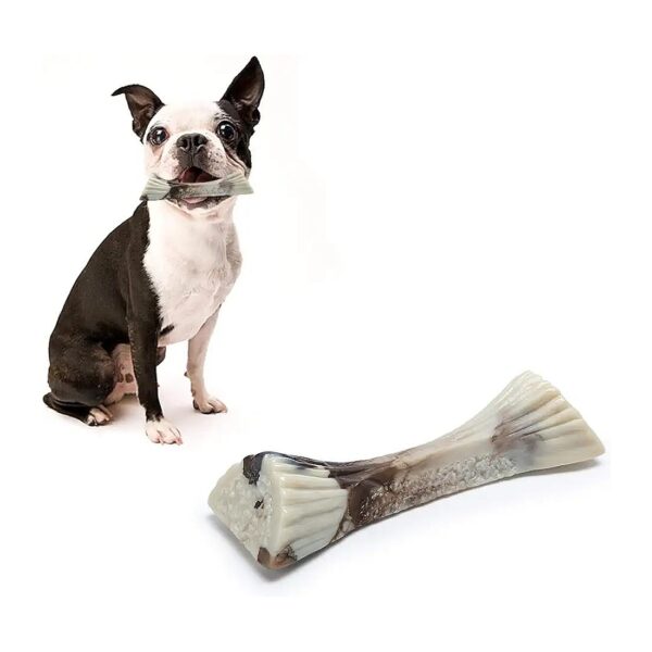 Tough Nylon Dog Toy with Marrow Shape for Small Breed Dogs and Puppies