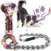 Tough Nylon Dog Toys for Small Medium Large Breed Dogs with Fun Squeaky Sound