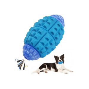 Tough Nylon and Rubber Dog Toys for Aggressive Chewers Large Breed