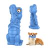 Tough Rubber Dog Chew Toy for Aggressive Chewers to Keep Medium/Large Breed Dogs Busy