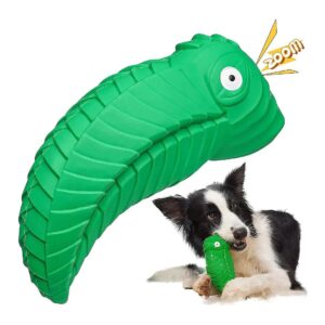 Tough Squeaky Dog Toy with Natural Rubber for Large and Medium Breed Dogs