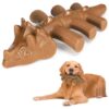 Toxic Dog Chew Toys for Aggressive Chewers with Two Flavors - Bacon and Beef