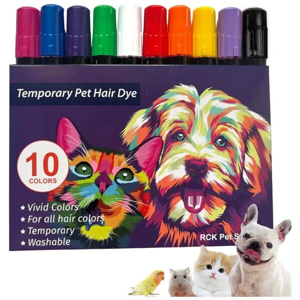 Toxic and Washable Pet Hair Dye