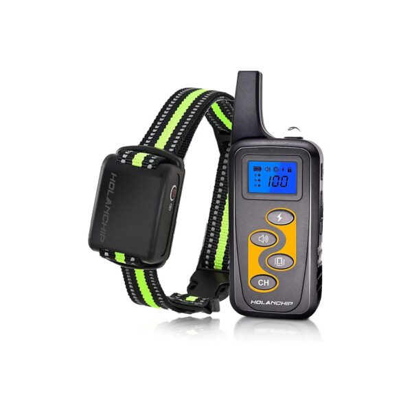 Training Dog Collar with Remote Control and Adjustable Beep Vibration Electric Shock