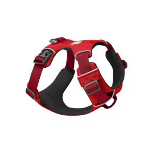 Training and Everyday Dog Harness with Reflective Trim Red Sumac Small