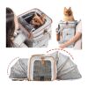 Travel Carrier Backpack for Small Dogs with 99% Risk-Free Guarantee and Airline Approval