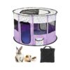 Travel-Friendly Guinea Pig Pop Up Playpen with Soft and Spacious Interior for Small Pets