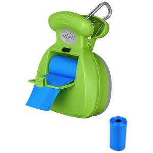 Travel-Friendly Portable Dog Pooper Scooper with 2 Rolls Waste Bag