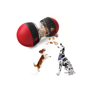 Treat Ball for Dogs with Adjustable Food Dispensing Function and Slow Feeder Puzzle Toys