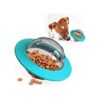 Treat Dispensing Ball for Dogs with Spinning Upper Part for Easy Use and Portability