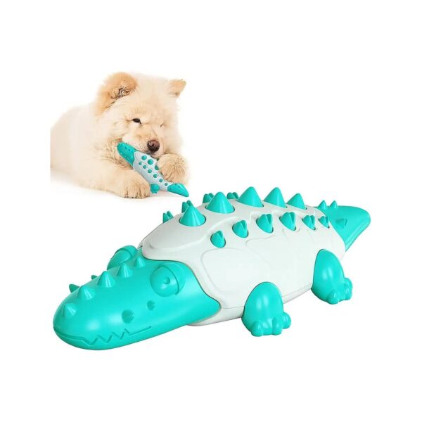 Treat Dispensing Teething Toys with Dental Care Molar Texture