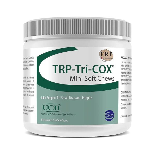 Tri-COX Mini Soft Chews for Small Breed Dogs and Puppies Joint Support