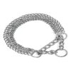 Triple Row Choke Chain with Strain Relief for Dogs of All Sizes