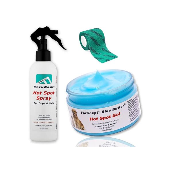 Triple-Threat Hot Spot and Wound Care Kit for Dogs and Cats