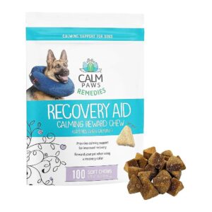 Tryptophan, Chamomile, and Thiamine Calming Soft Chews for Maximum Pet Comfort