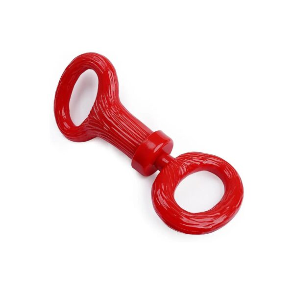 Tug of War Dog Toy - Squeaky and Durable Interactive Chew Toy for Aggressive Chewers