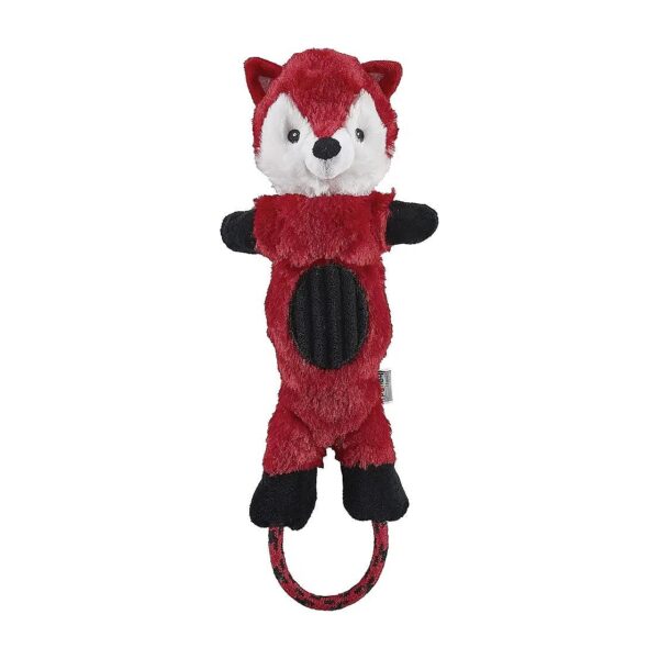 Tummy-Tying Plush and Rope Dog Toy Fun