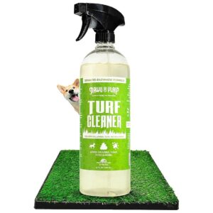 Turf Cleaning Solution for Fake Grass and Outdoor Areas 32 Oz Liqid Volume