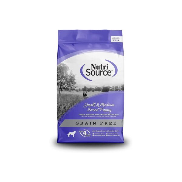 Turkey Sourced Grain Free Dry Dog Food for Small to Medium Puppies All Life Stages