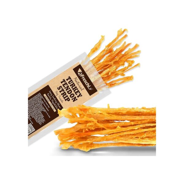 Turkey Tendon Sticks for Puppies and Adult Dogs with Hypoallergenic Properties