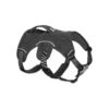 Twilight Gray Dog Support Harness for Everyday Wear and Navigation Assistance