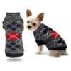 Twist Design, Knitwear Dog Sweater, Small Medium Breeds, Cold Weather