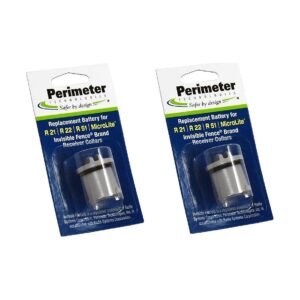 Two-Pack CR2 Lithium Ion Batteries for Invisible Fence Compatible Dog Fencing Systems