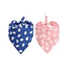 Two Pack Reversible Easter Bibs for Large Dogs Cats with Adjustable Neck Size