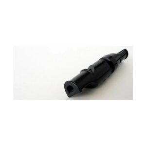 Two-in-One Black Dog Whistle and Silencer for Efficient obedience Training