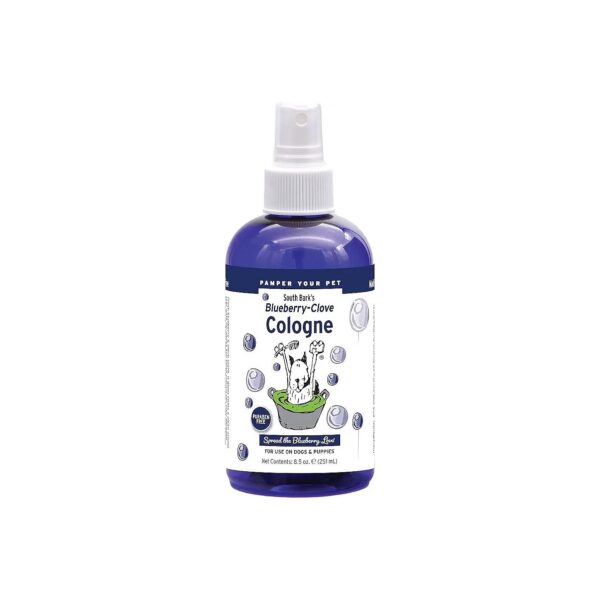 USA-Made Dog Cologne with Blueberry and Clove Scents