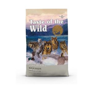 USA-Made High-Protein Real Meat Dry Dog Food Wetlands Recipe