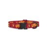 USC Dog Leash and Collar with Adjustable Fit for Small Pets - Officially Licensed