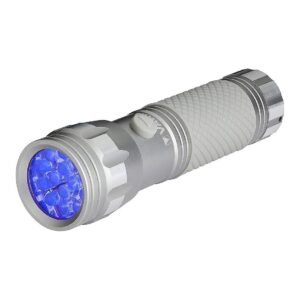 UV Light LED Aluminium Silver Battery Powered Component UV Light Equipment