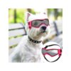 UV Protective Dog Sunglasses for Small to Medium Breed Dogs with Anti-Fog and Soft Frame