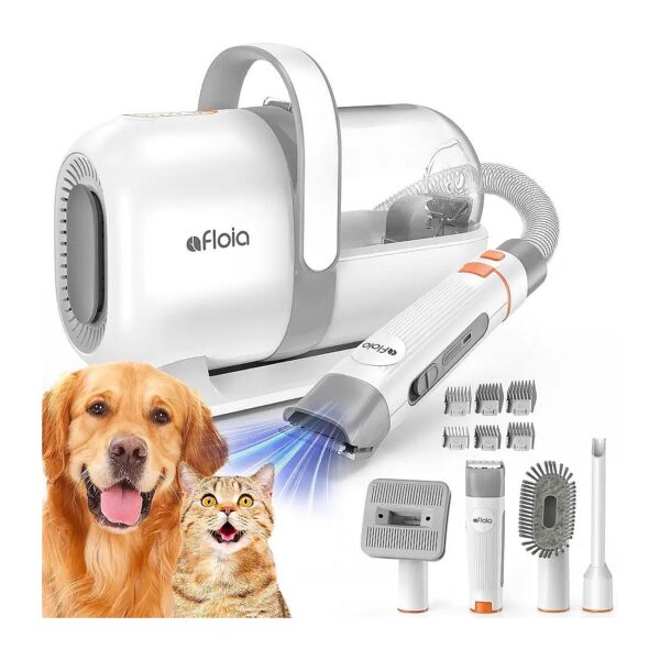 Ultimate Dog Grooming Kit with Vacuum Grooming Tools for Shedding and Hair Clippers