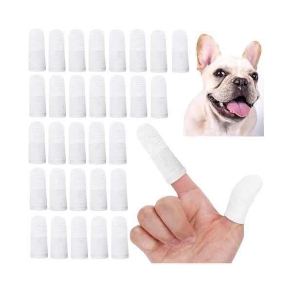 Ultimate Pet Dental Care Solution with 2-Finger Finger Toothbrush