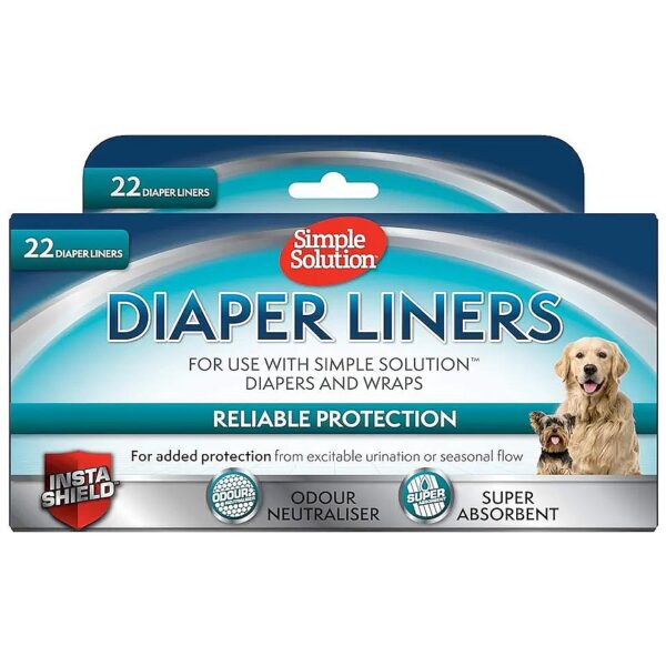 Ultra Absorbent Disposable Female Dog Diaper Liners for Male and Female Dogs