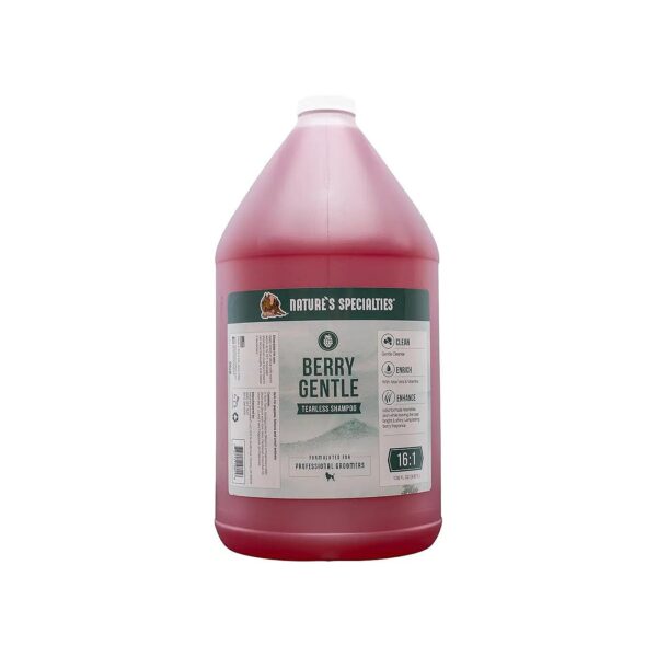 Ultra-Concentrated Berry Gentle Face and Body Wash for Pets Makes up to 16 Gallons