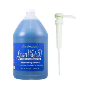 Ultra Concentrated Hydrating Dog Shampoo Bundle with Gallon Pump Dispenser