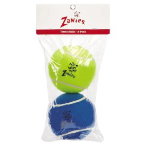 Ultra-Durable 5 Inch Tennis Balls for Large Dogs, 2-Packs with Assorted Colors