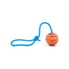 Ultra Durable Dog Rubber Ball with Rope for K-9 Teams and Training