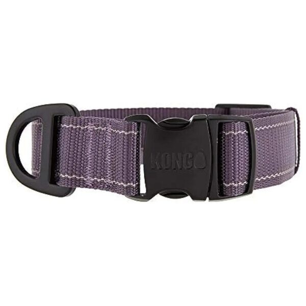 Ultra Durable and Comfortable Purple Dog Collar XL Size