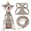 Ultra-Light Puppytie No Pull Small Dog Harness with Dual-Length Leash