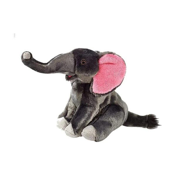 Ultra-Plush Edsel Elephant Plush Toy for Large Breed Dogs 11-Inch Tall