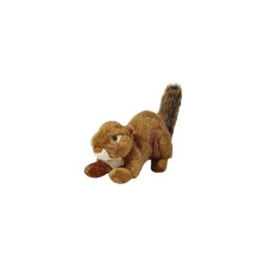 Ultra Plush Squeakerless Red Squirrel Toy for Large Dogs