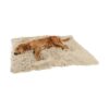 Ultra-Soft Vegan Fur Shag Throw Blanket for Small to Medium Pets