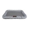 Ultra Soft and Comfy 20x28 Pet Crate Cushion Mat in Gray