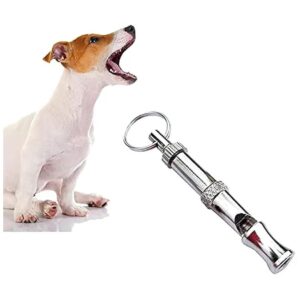 Ultrasonic Cotton Dog Whistle for Stop Barking and Adjustable Pitch Training