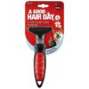 Undercoat Rake Pet Grooming Tool Soft Grip Handle Expertly Removes Tangles and Loose Hair