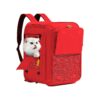 Unfold Cat Comfort with Durable and Waterproof Pet Backpack for Large and Small Pets